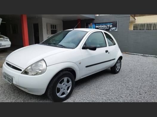 FORD - KA - 2001/2001 - Branca - R$ 12.900,00