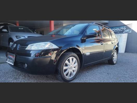 RENAULT - MÉGANE - 2011/2012 - Preta - Sob Consulta